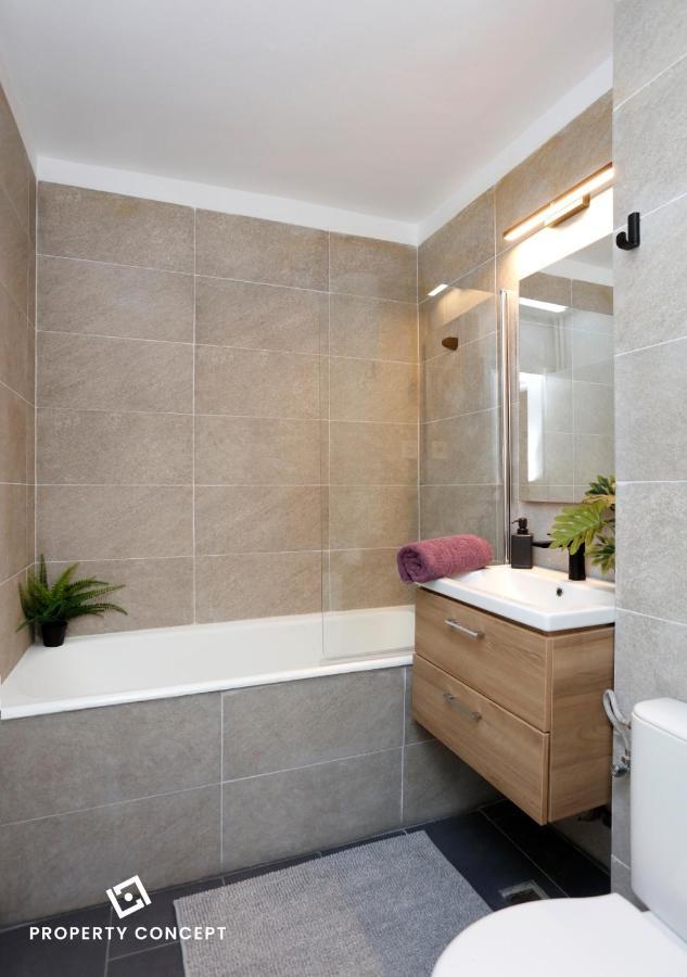 Bright & Relaxing Stay Studio Bukarest Kültér fotó
