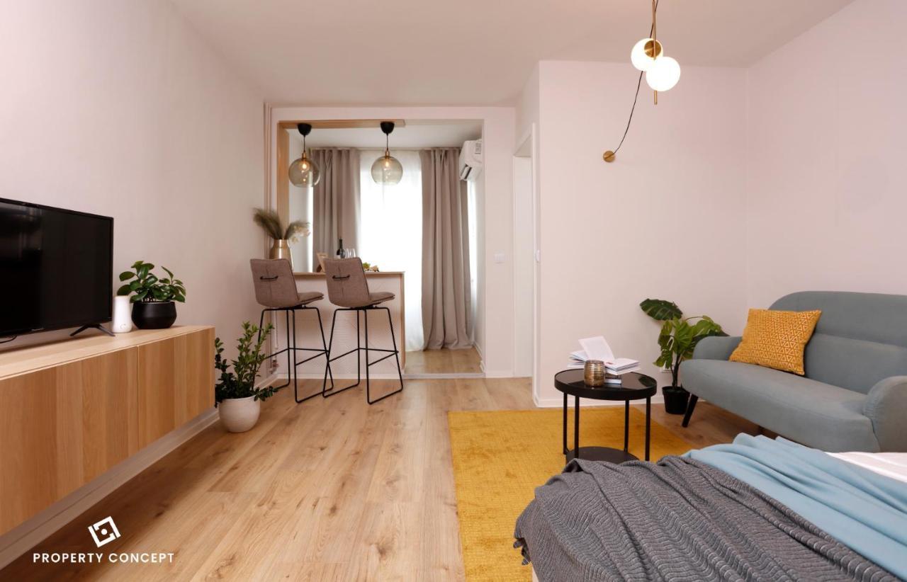 Bright & Relaxing Stay Studio Bukarest Kültér fotó
